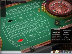 french roulette screenshot