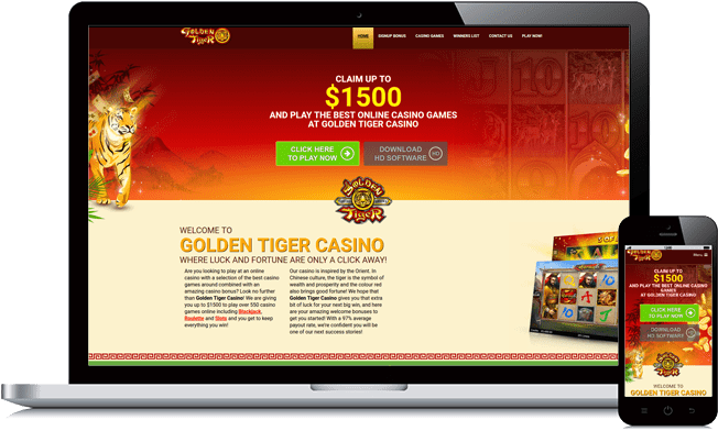 golden tiger casino screenshot