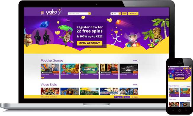 yako casino screenshot